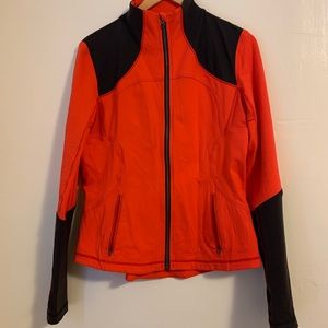 Lululemon Athletic Red Black, Thumb Holes Cuff